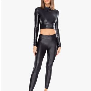 KORAL Lustrous High Rise Legging - Black
